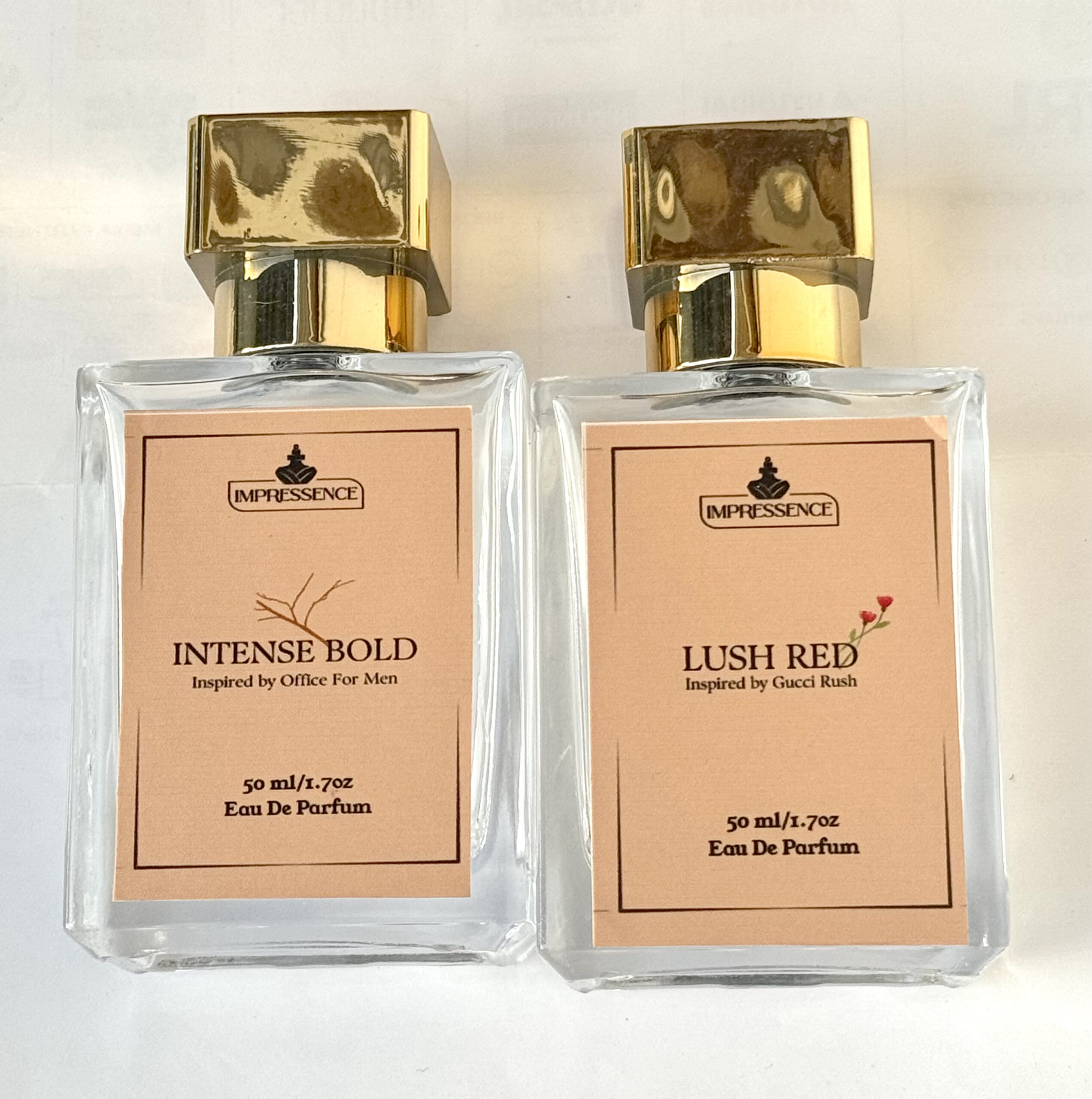 LUSH RED AND INTENSE BOLD